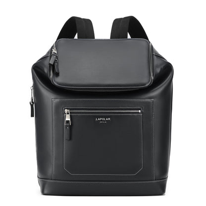 LAPOLAR Travel Backpack, Business Travel Laptop Backpack for Men, 15.6 inch Computer Bag Flap Backpack