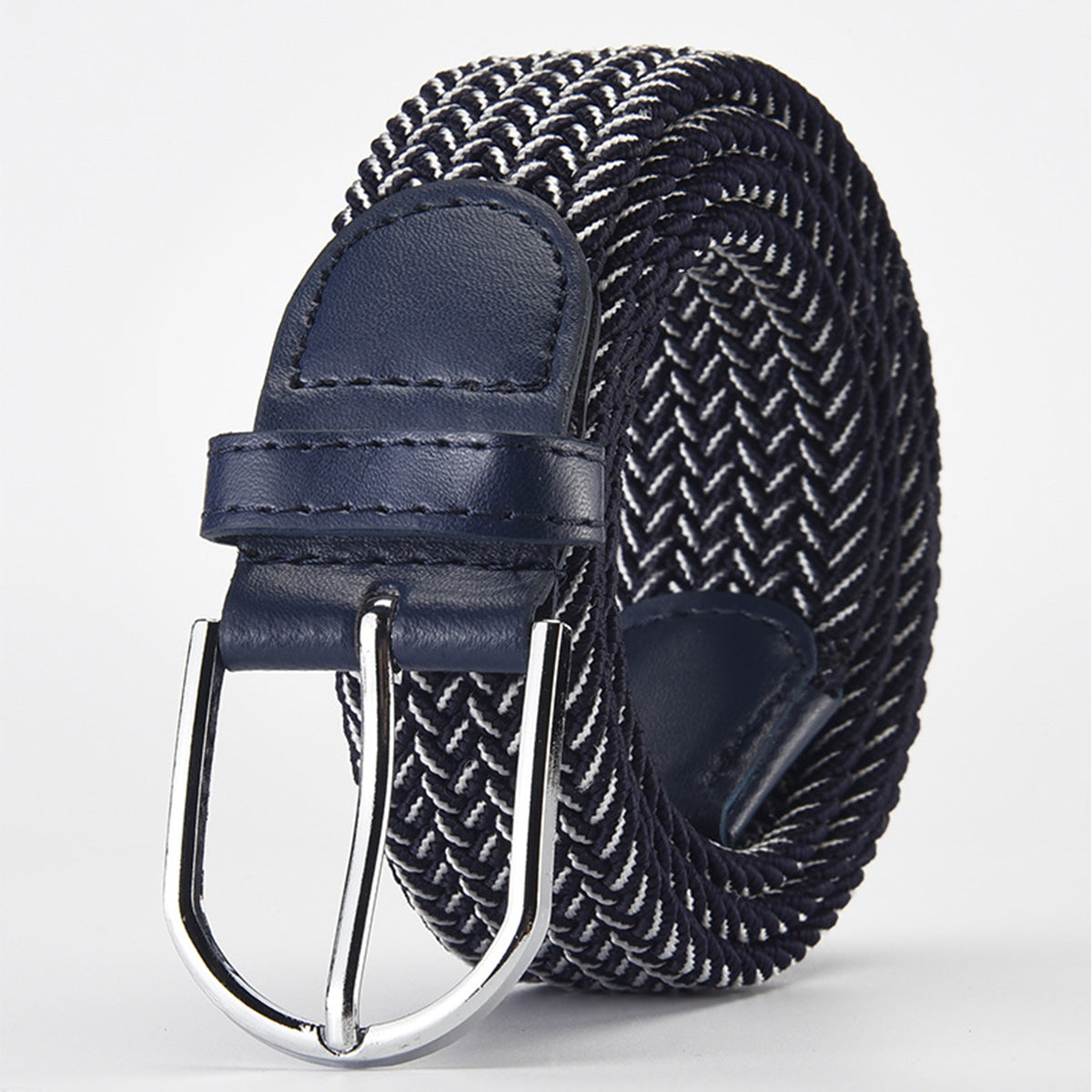 Woven Elastic Casual Men's Belt