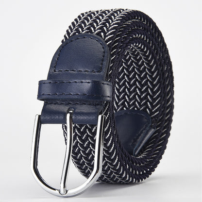 Woven Elastic Casual Men's Belt