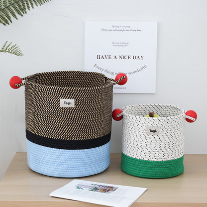 Large Capacity Storage Basket Children's Toy Storage Bucket