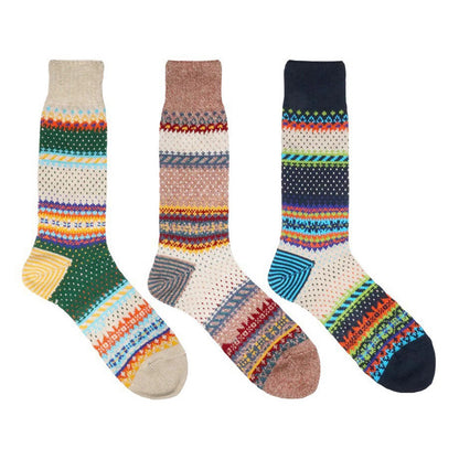 American retro Nordic style socks