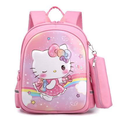 Primary School Girl Backpack Princess Elsa Backpack