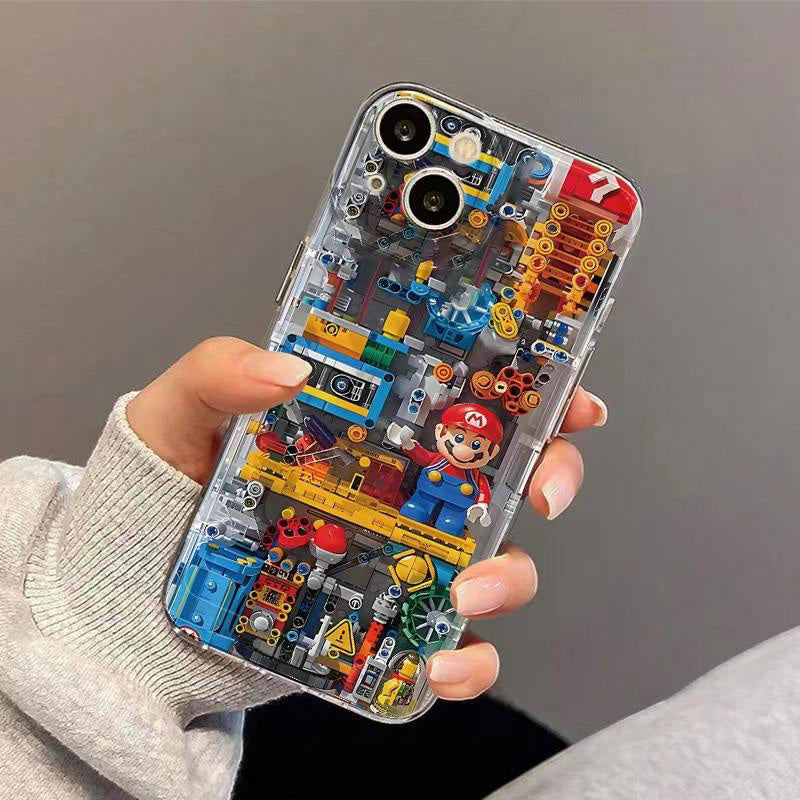 iPhone16  iPhone Block Mario Mobile Phone Case