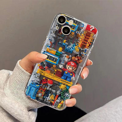 iPhone16  iPhone Block Mario Mobile Phone Case
