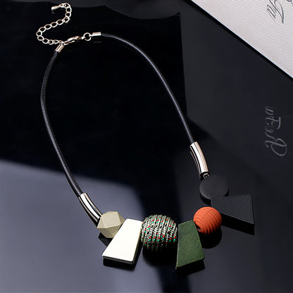 New Style Personality Temperament Small Skirt Shirt Necklace