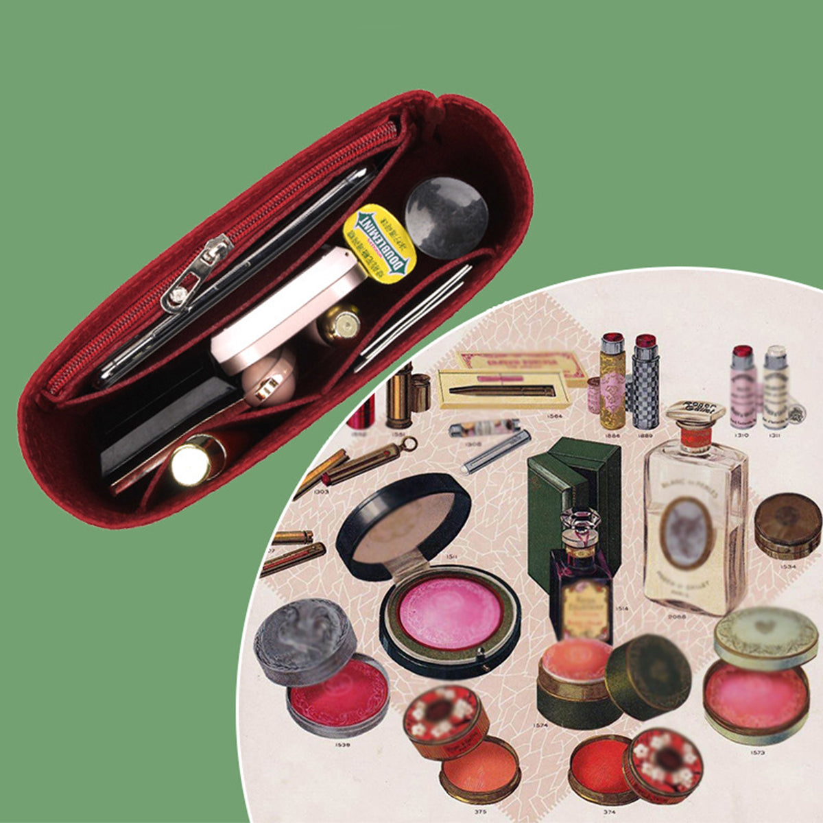 Liner Bag Felt Lining Bag Medium Bag Storage Bag