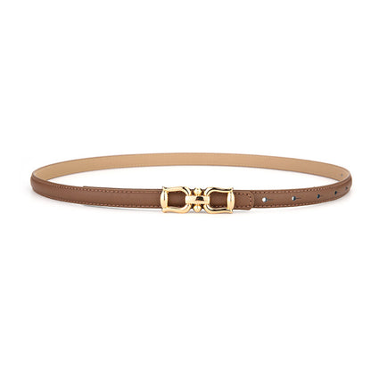 Women's Genuine Leather Summer Decorative Belt