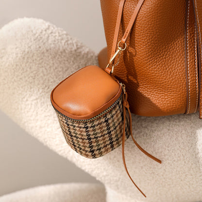 Retro Coin Coin Large-Capacity Zipper Card bag for Women