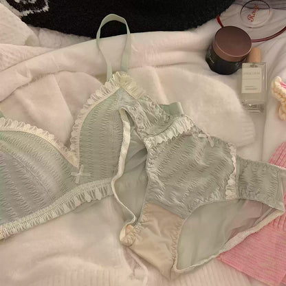 New Style Underwear for Women Push-up Bra Set