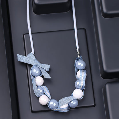 New Style Personality Temperament Small Skirt Shirt Necklace