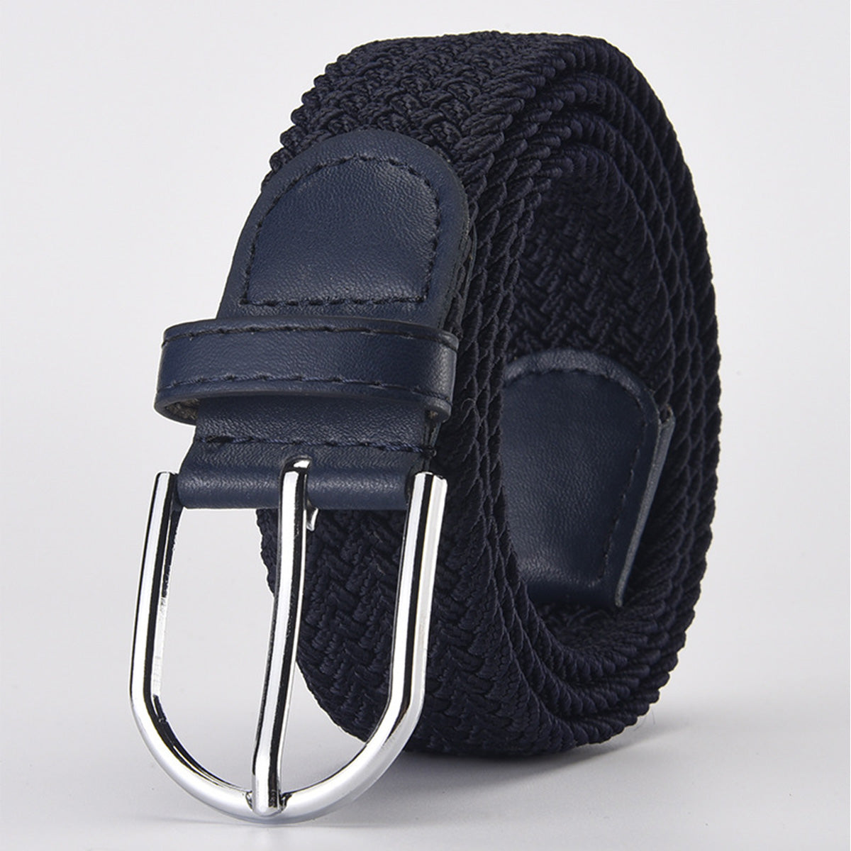 Woven Elastic Casual Men's Belt