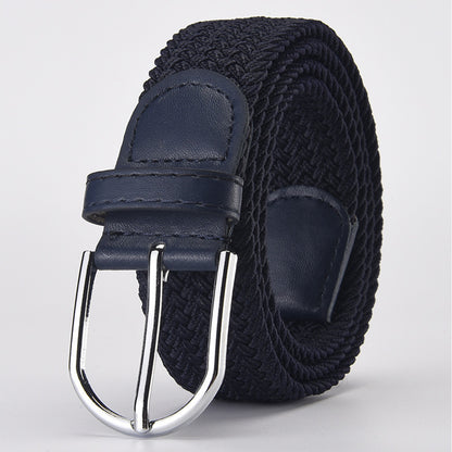 Woven Elastic Casual Men's Belt