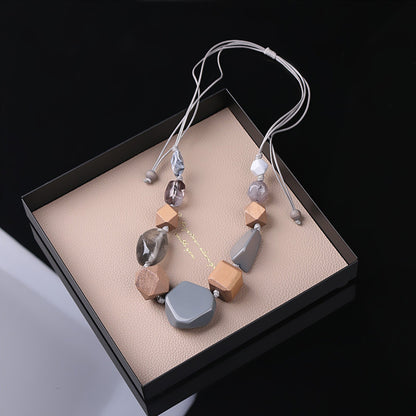 New Style Personality Temperament Small Skirt Shirt Necklace