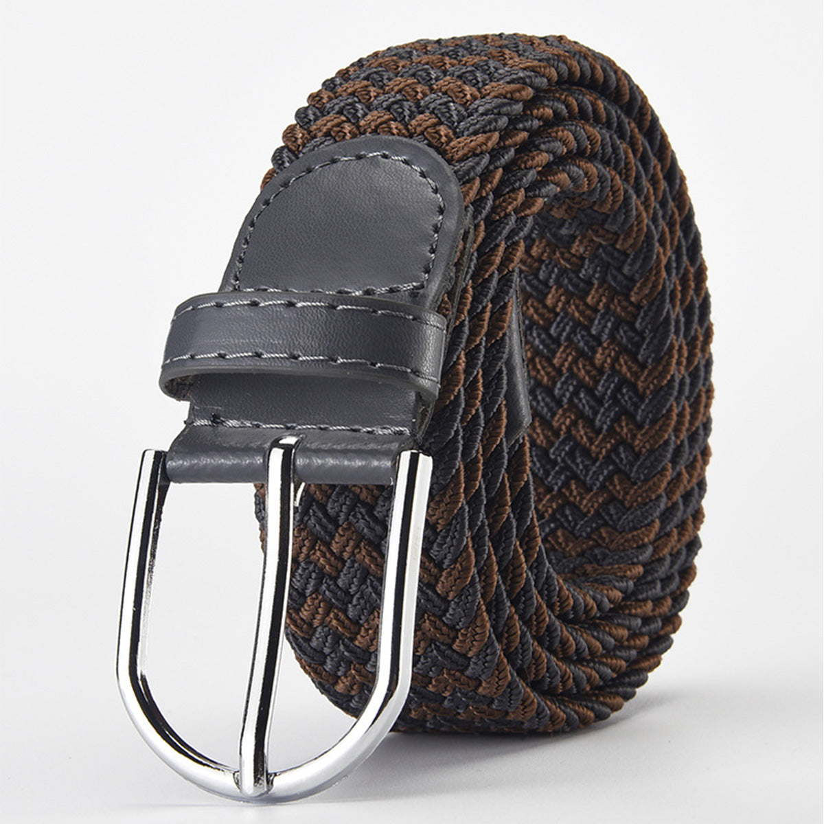 Woven Elastic Casual Men's Belt