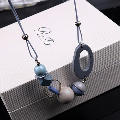 New Style Personality Temperament Small Skirt Shirt Necklace