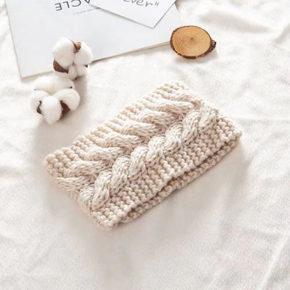 Twisted Knitted Headband Earmuffs Headband