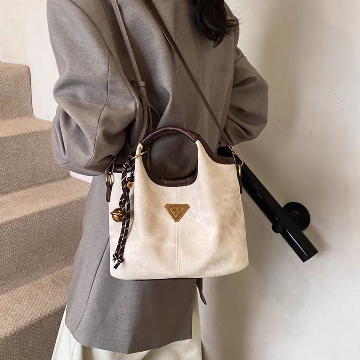 Women Casual Hand Bucket Bag