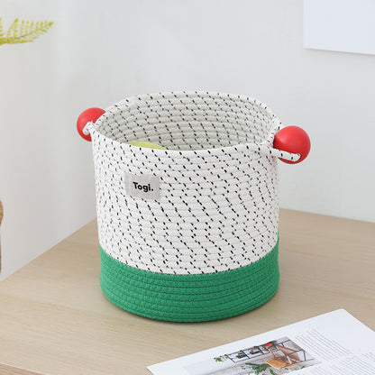 Large Capacity Storage Basket Children's Toy Storage Bucket