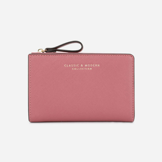 Cross Pattern PU Wallet for Women
