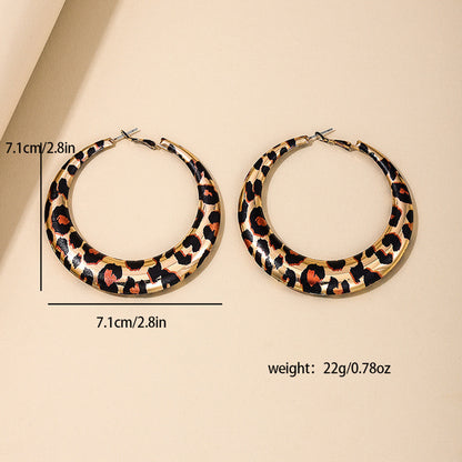 Fashion Trendy Hot Girl Exaggerated Earrings