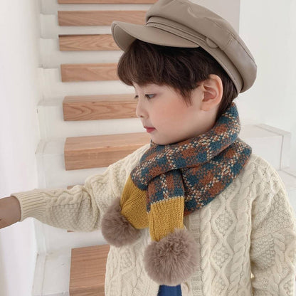Korean Style Warm Scarf for Boys and Girls