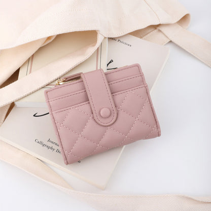 Embroidered Chanel Style Coin Purse