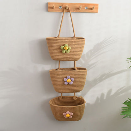 Christmas Tree Three-Layer Storage Rack