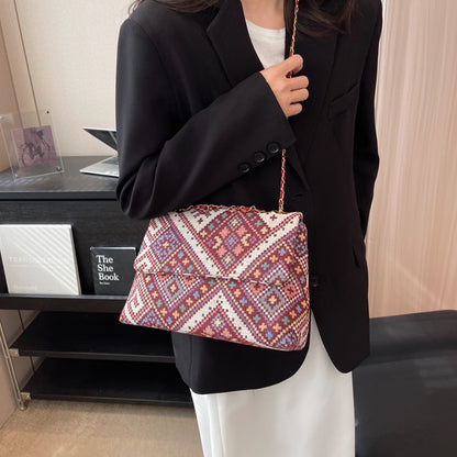 Single Shoulder Underarm Bag Casual Small Square Bag