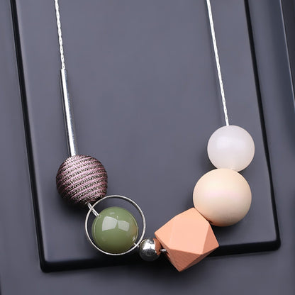 New Style Personality Temperament Small Skirt Shirt Necklace