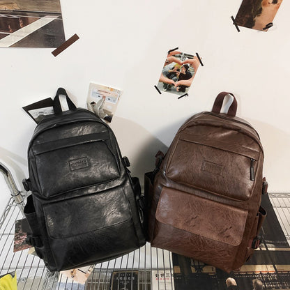Men Large Capacity Schoolbag Casual Business Backpack