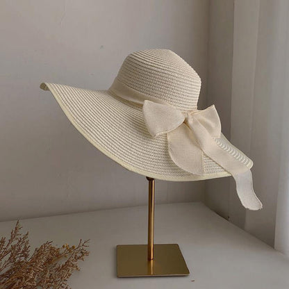 Extra Large Brim Straw Hat for Women
