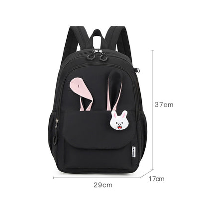 Elementary School Student Backpack with Rabbit Ears