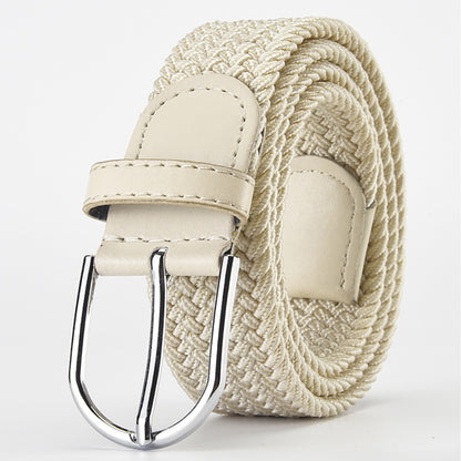 Woven Elastic Casual Men's Belt