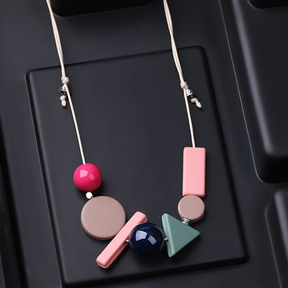 New Style Personality Temperament Small Skirt Shirt Necklace