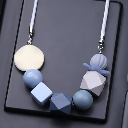 New Style Personality Temperament Small Skirt Shirt Necklace