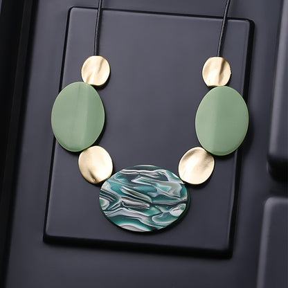 New Style Personality Temperament Small Skirt Shirt Necklace