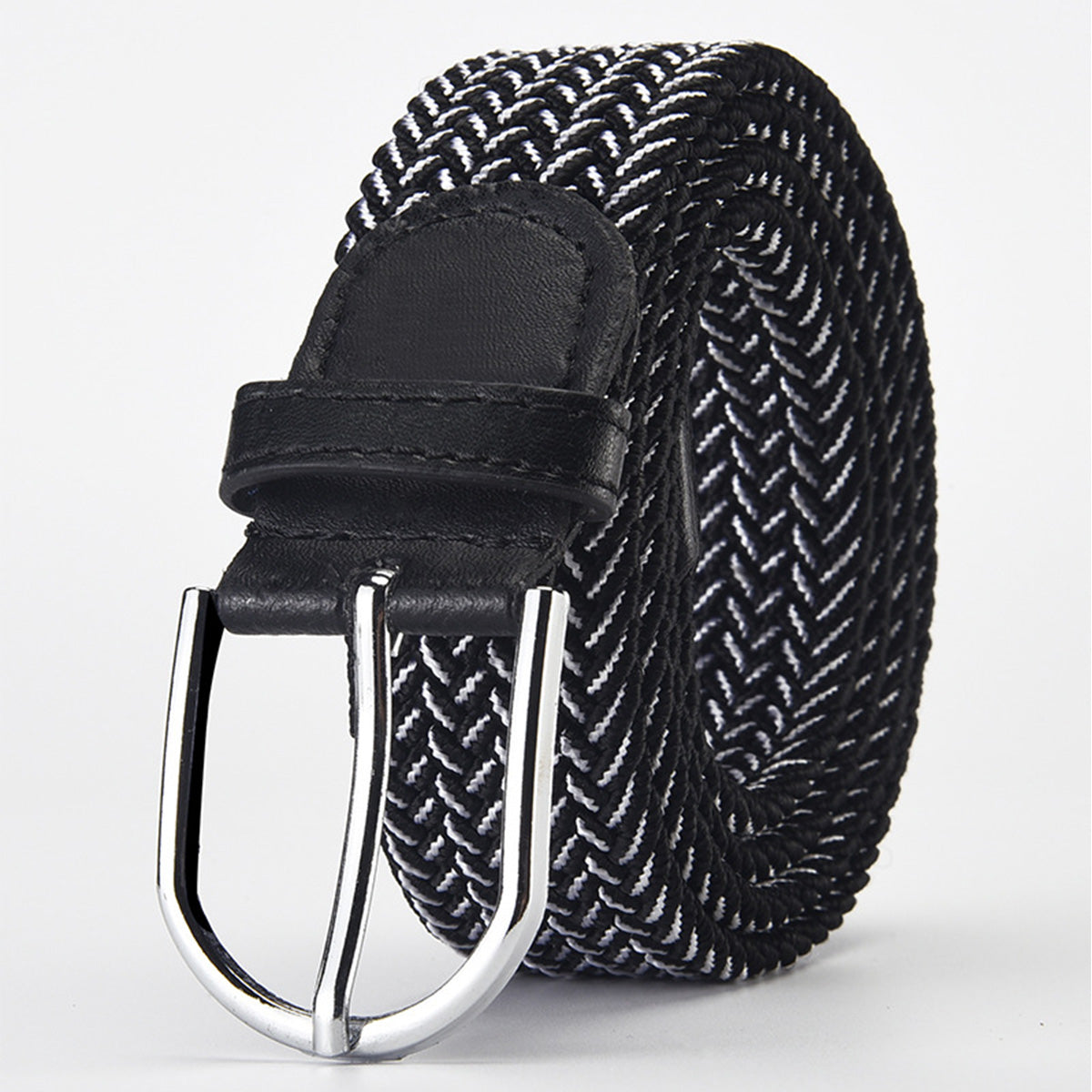 Woven Elastic Casual Men's Belt