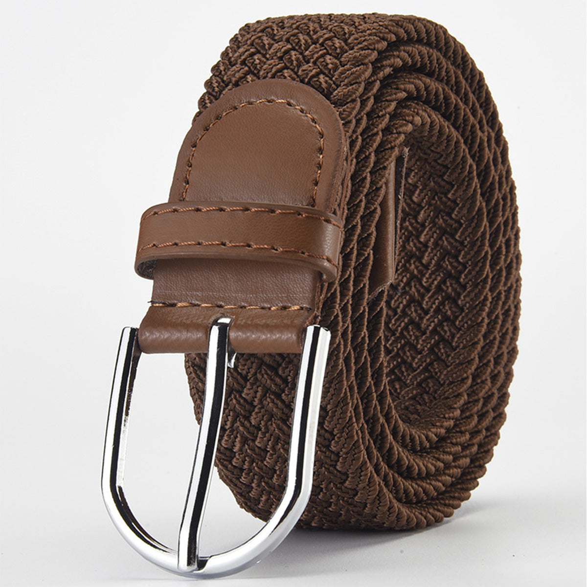 Woven Elastic Casual Men's Belt