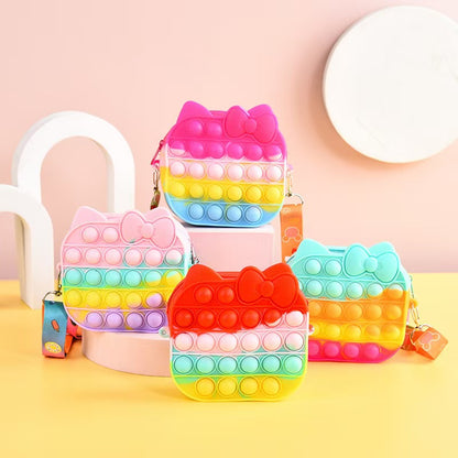 Cute Cartoon Silicone Coin Pocket Coin Purse