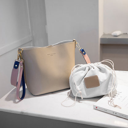 Women's Bucket Bag Single Shoulder Crossbody Bag Fashion Decoration