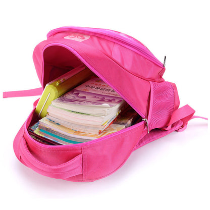 Primary School Girl Schoolbag Princess Barbie Cartoon Backpack