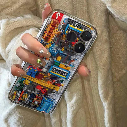 iPhone16  iPhone Block Mario Mobile Phone Case