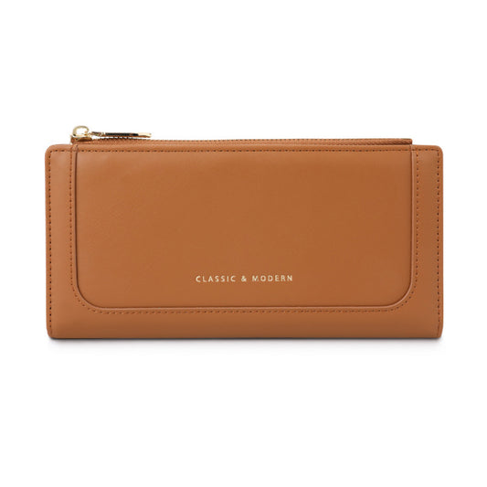 Fashionable Long Stitching Large Capacity Women Wallet