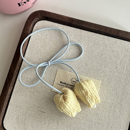 Tulip Hair Band Hair Tie Rubber Band Ponytail Headdress