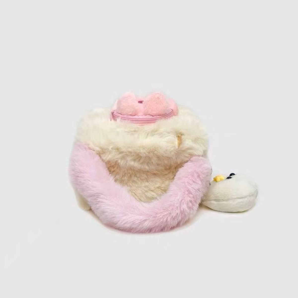 Cute Pink Piggy Bag Plush Handbag Shoulder Bag