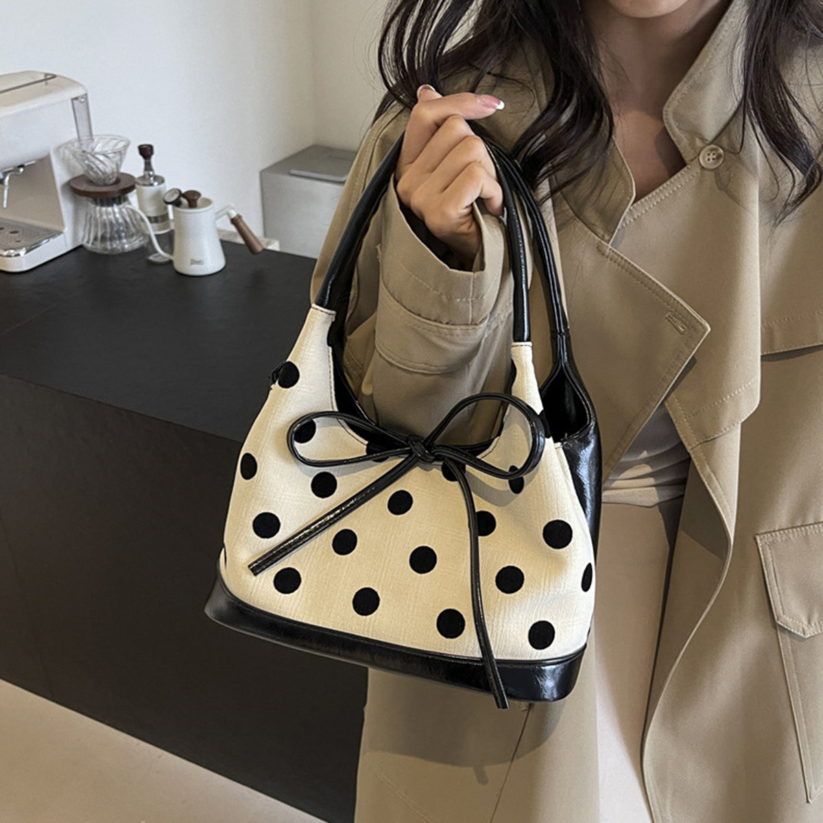 Retro Casual Tote Bag Large Capacity Women Bag