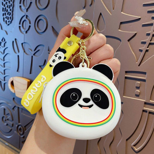 Cute Cartoon Silicone Coin Pocket Coin Purse
