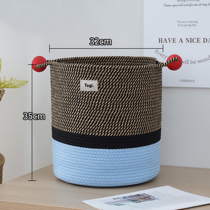 Large Capacity Storage Basket Children's Toy Storage Bucket