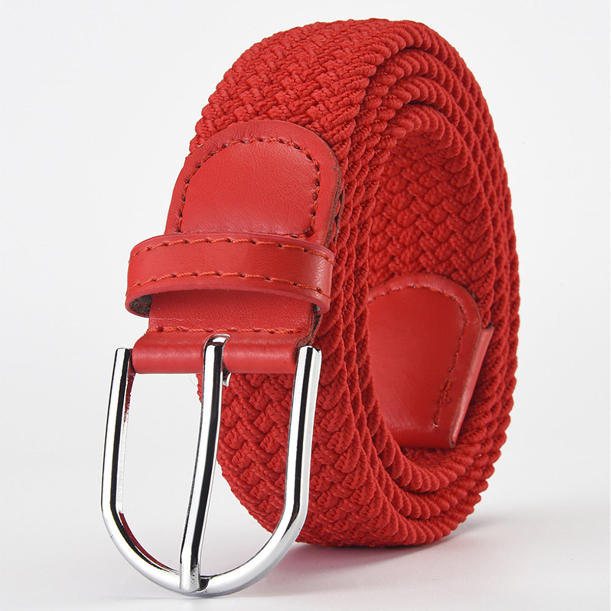 Woven Elastic Casual Men's Belt