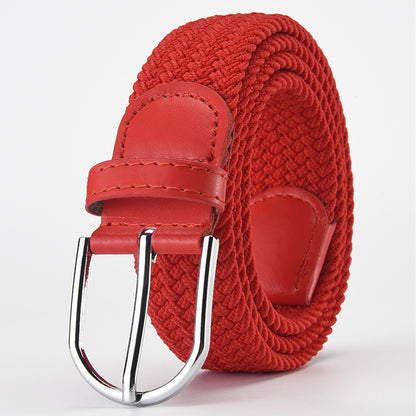 Woven Elastic Casual Men's Belt
